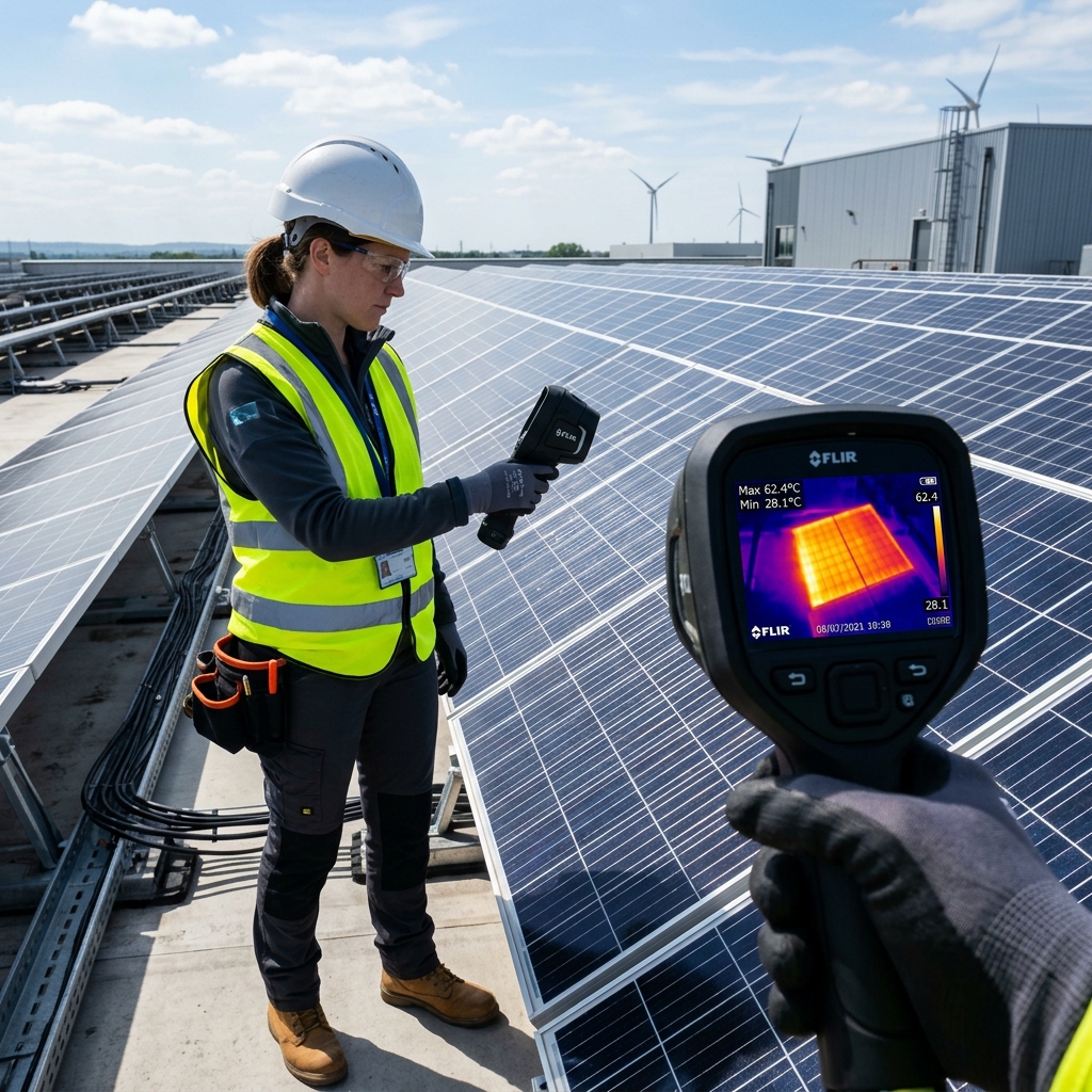 Inspección Termográfica de Paneles Solares